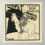 Lyceum Don Quixote, The Beggarstaffs posters