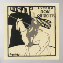 Lyceum Don Quixote, The Beggarstaffs Posters