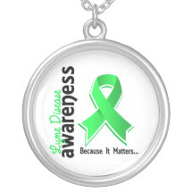 Lyme Disease Awareness 5 Pendants
