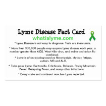 Lyme Disease Awareness Business Cards
