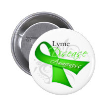 Lyme Disease Awareness Ribbon Pins