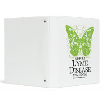 Lyme Disease Butterfly Binder