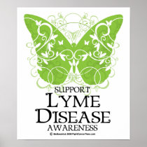 Lyme Disease Butterfly Print