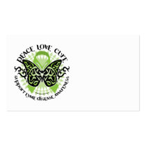 Lyme Disease Butterfly Tribal Business Cards