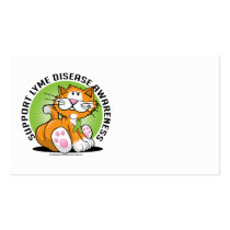 Lyme Disease Cat Business Card