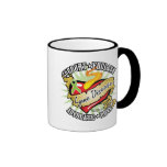 Lyme Disease Classic Heart Coffee Mugs