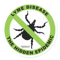 Lyme Disease: Hidden Epidemic Sticker