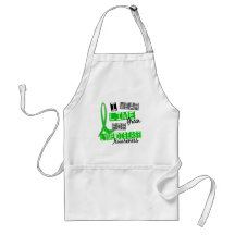 Lyme Disease I Wear Lime Green For Awareness 37 Aprons