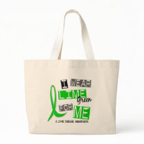 Lyme Disease I Wear Lime Green For Me 37 Bags