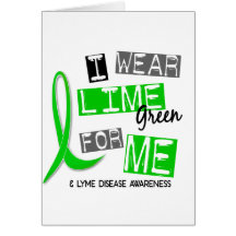 Lyme Disease I Wear Lime Green For Me 37 Cards