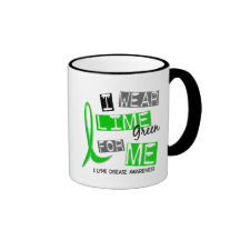 Lyme Disease I Wear Lime Green For Me 37 Mug
