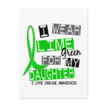 Lyme Disease I Wear Lime Green For My Daughter 37