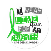 Lyme Disease I Wear Lime Green For My Daughter 37