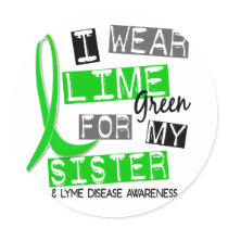 Lyme Disease I Wear Lime Green For My Sister 37