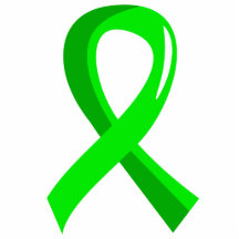 Lyme Disease Lime Green Ribbon 3 Photo Cutouts