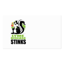 Lyme Disease Stinks Business Cards