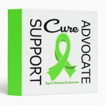 Lyme Disease Support Advocate Cure Binder