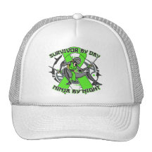 Lyme Disease Survivor By Day Ninja By Night Trucker Hat