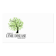 Lyme Disease Tree Business Cards