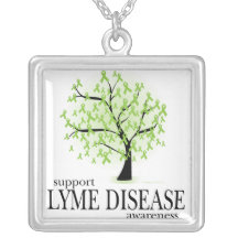 Lyme Disease Tree Pendant