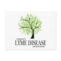 Lyme Disease Tree Postcards