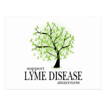 Lyme Disease Tree Postcards