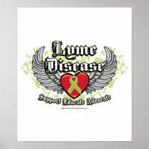 Lyme Disease Wings Posters