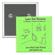 Lyme Out Button