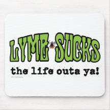 Lyme Sucks Mouse Pads