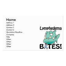 Lymphedema BITES Business Card Templates
