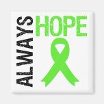 Lymphoma Always Hope Fridge Magnets