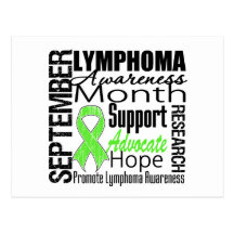 Lymphoma  Awareness Month Post Cards