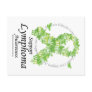 Lymphoma Butterfly Ribbon Post Card
