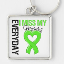 Lymphoma Everyday I Miss My Mommy Key Chain