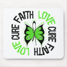 Lymphoma Faith Love Cure Mouse Mat
