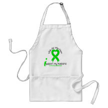 LYMPHOMA I Support My Husband Aprons