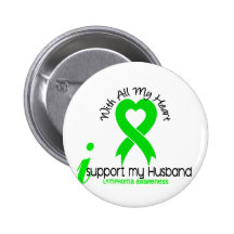 LYMPHOMA I Support My Husband Pin