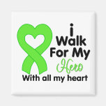 Lymphoma I Walk For My Hero Magnet