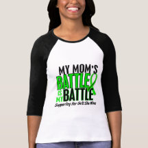 Lymphoma My Battle Too 1 Mom Shirt