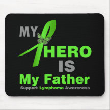 Lymphoma My Hero is My Father Mousepad