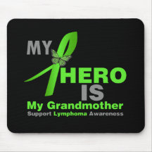 Lymphoma My Hero is My Grandmother Mouse Pad