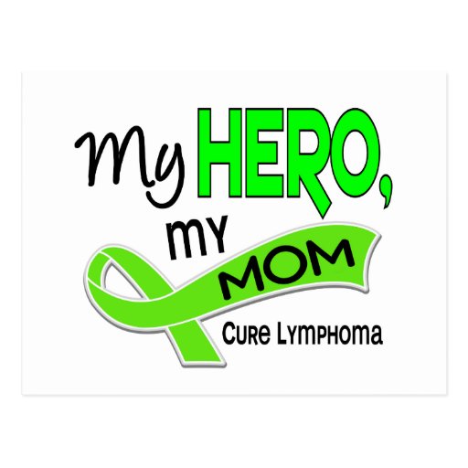 Lymphoma MY HERO MY MOM 42 Post Cards