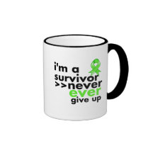 Lymphoma Survivor Never Give Up Mug