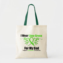 Lymphoma Tribal Ribbon For My Dad Bag