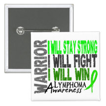 Lymphoma Warrior Button