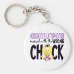 Lymphome de Hodgkins sali avec le poussin faux Porte-clef