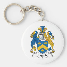 Lynch Family Crest Key Chain