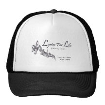 Lyrics For Life Hats