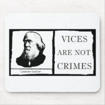 Lysander Spooner Mouse Pads