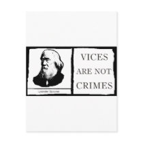 Lysander Spooner Post Card